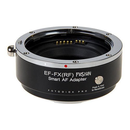 Fotodiox Pro Fusion 어댑터, 스마트 AF 어댑터-Canon EOS (EF / EF-S) D / SLR 렌즈와 완전 자동화 기능이있는 Fujifilm X- 시리즈 미러리스 카메라와 호환