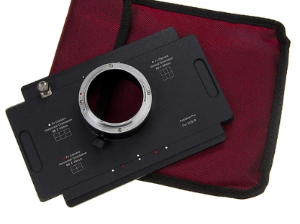 새로운 Fotodiox Pro 렌즈 마운트 어댑터, Graflok 후면 표준을 갖춘 Canon RF 마운트 미러리스 카메라 바디-대형 4x5 뷰 카메라-시프트 / 스티치 어댑터