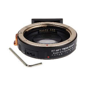 Fotodiox Pro Fusion Redux 어댑터, 스마트 AF 어댑터-Canon EOS (EF) D / SLR 렌즈-Micro Four Thirds (MFT, M4 / 3) 마운트 미러리스 카메라 바디, 완전 자동화 기능 및 초점 감소