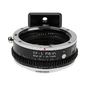Vizelex ND 스로틀 퓨전 스마트 AF 렌즈 어댑터-Canon EOS (EF / EF-S) D / SLR 렌즈, 완전 자동화 기능 및 내장 가변 ND 필터 (1 ~ 8 스탑)를 갖춘 L- 마운트 얼라이언스 미러리스 카메라 선택
