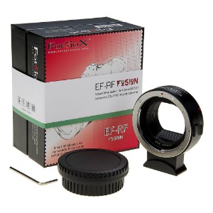 Fotodiox Pro Fusion 어댑터, 스마트 AF 렌즈-Canon EOS EF D / SLR 렌즈-완전 자동화 기능을 갖춘 Canon RF 마운트 미러리스 카메라