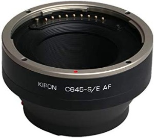 Sony-E 마운트 카메라에 Contax 645 마운트 렌즈용 KIPON 자동 초점 렌즈 마운트 어댑터